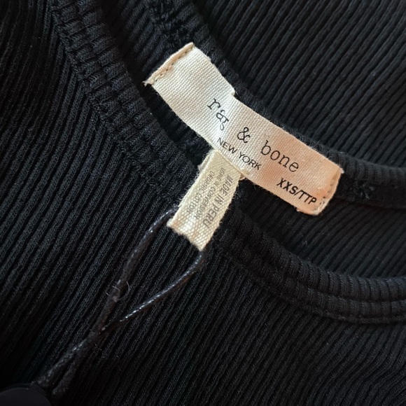 Rag & Bone The Essential Ribbed Tank - Picture 8 of 8